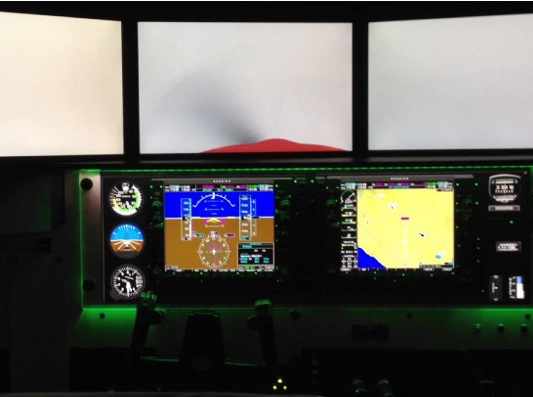 Redbird Flight Simulator with G1000